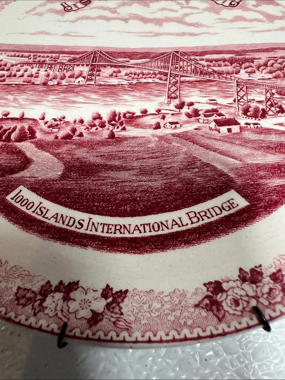 1000 Islands International Bridge Souvenir Plate
